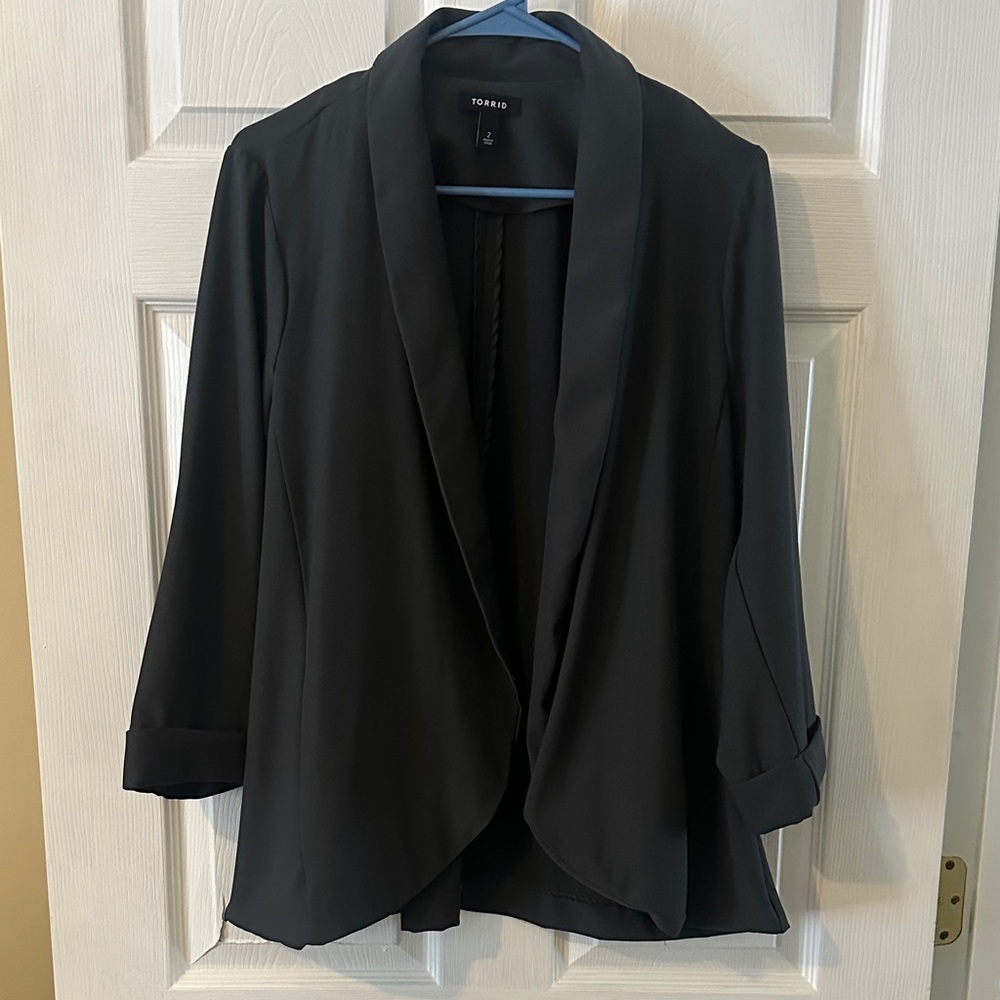 Torrid Elegant dark grey Blazer
